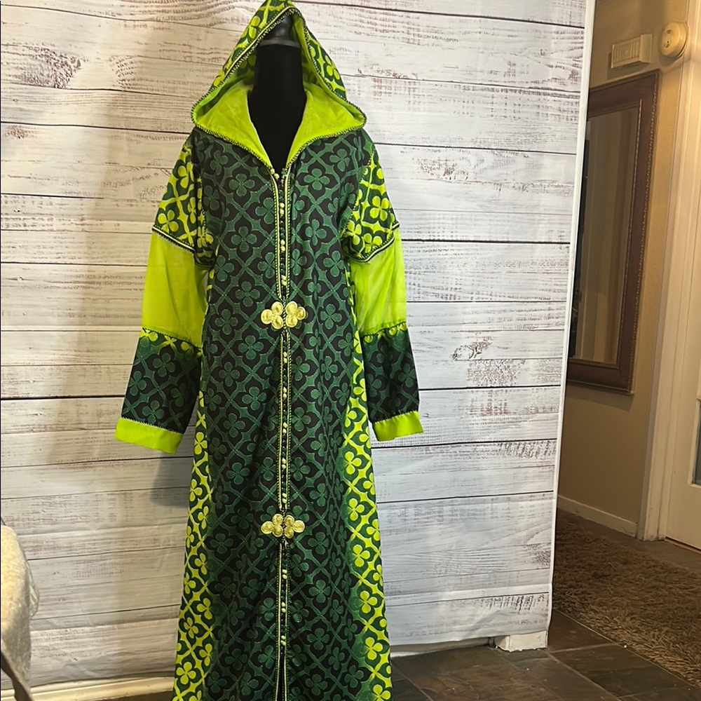 Authentic Senegalese Hooded Caftan